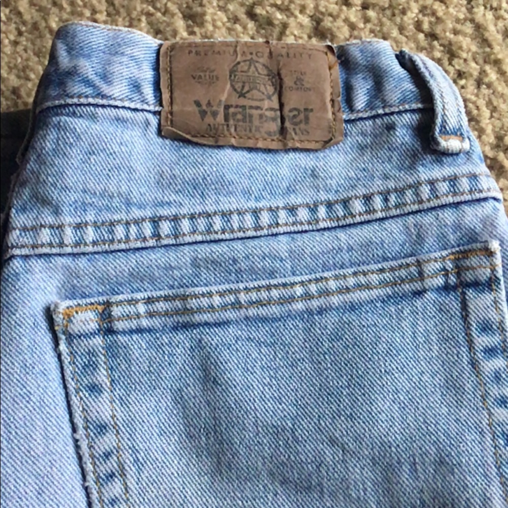 Light wash vintage Wrangler jeans - Picture 6 of 10